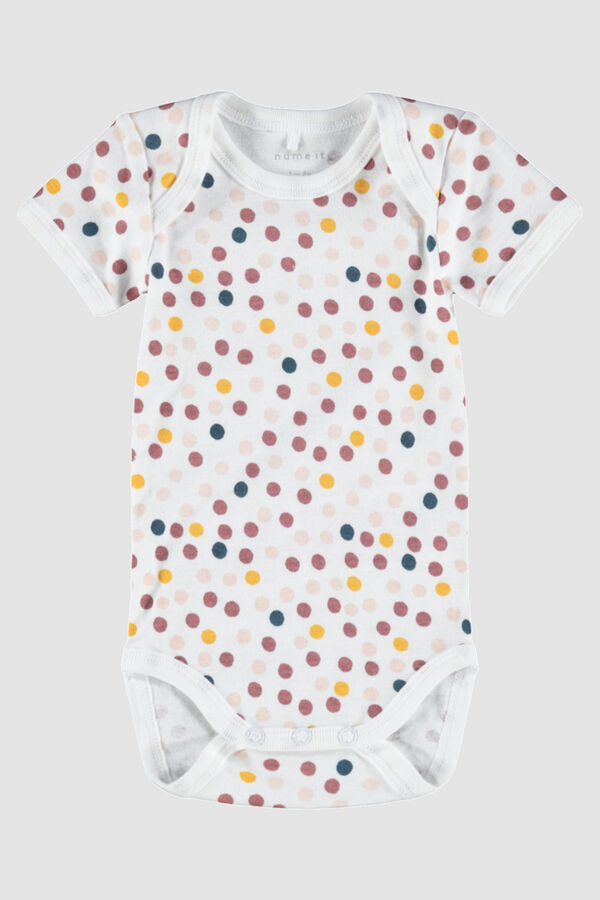 Name it Pack de 3 bodies manga corta beb&eacute; rosa