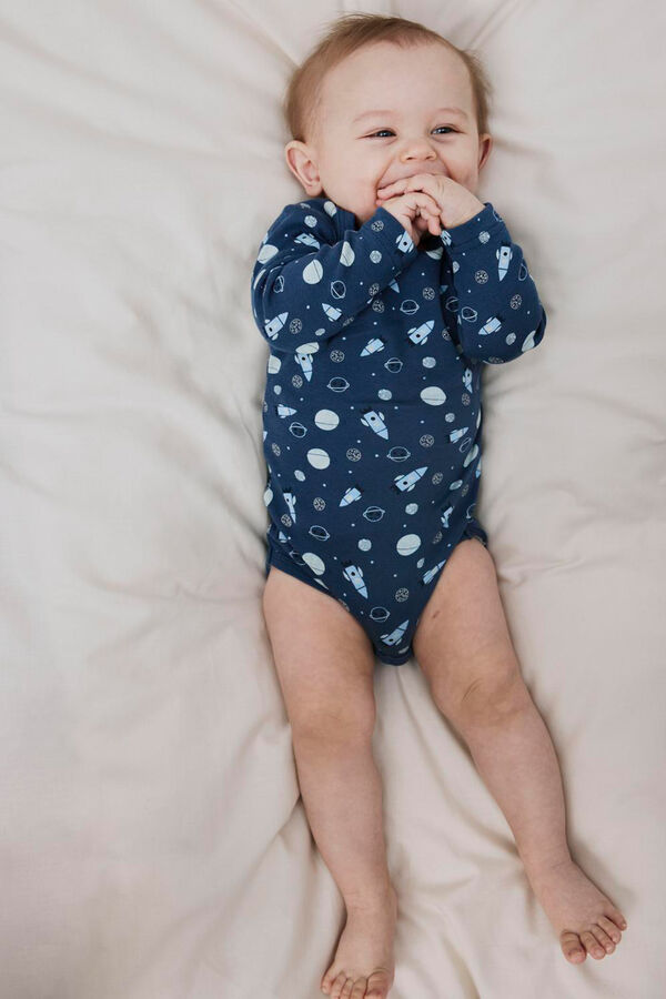 Name it Set 3 bodys space beb&eacute; ni&ntilde;o azul