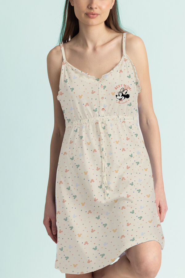 Admas Camis&oacute;n minnie maternity Disney beige
