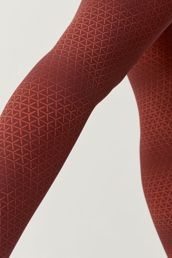 Born Living Yoga Legging Yuto Caoba/Desert burdeos