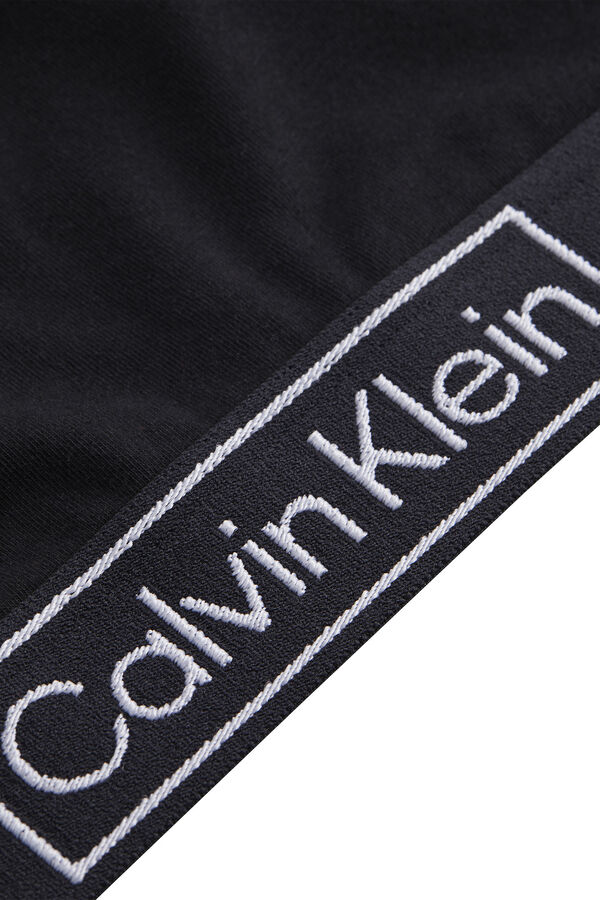 Calvin Klein Bralette espalda cruzada preto