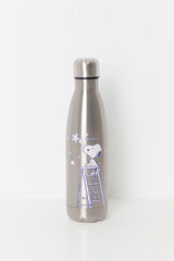 Women'secret Botella acero inoxidable Snoopy gris