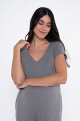 Ohma! Macacão pré-mamã cinzento