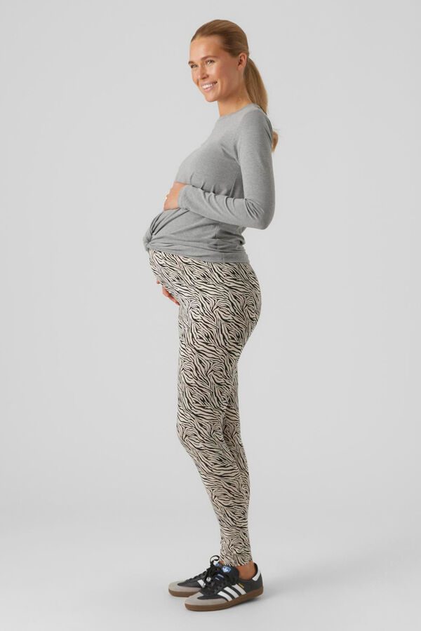 Mamalicious Pack de 2 leggings longas para maternidade preto