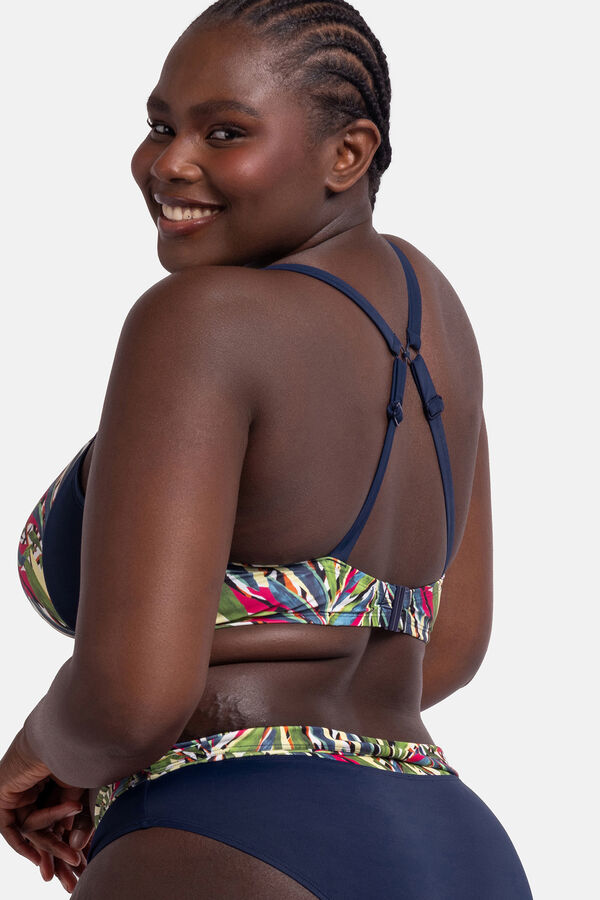 Dorina Top de bikini sin relleno estampado