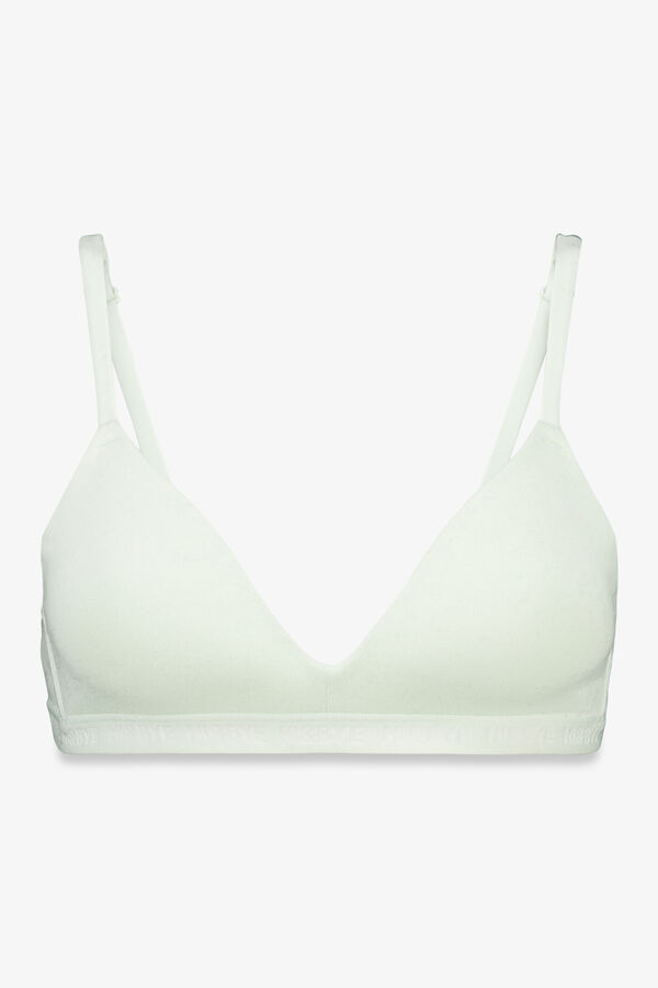 HI&BYE Sujetador triangular relleno fijo verde verde