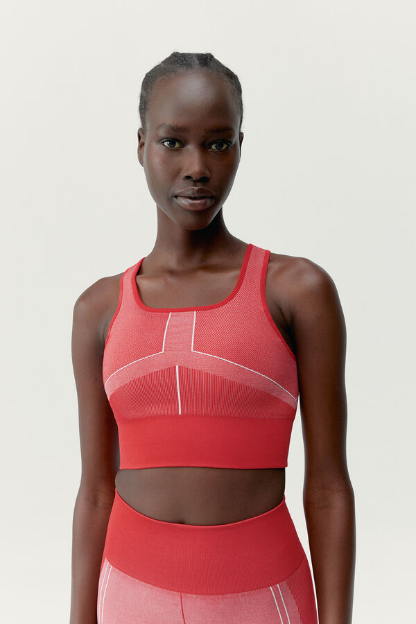 Born Living Yoga Cara sports top estampado