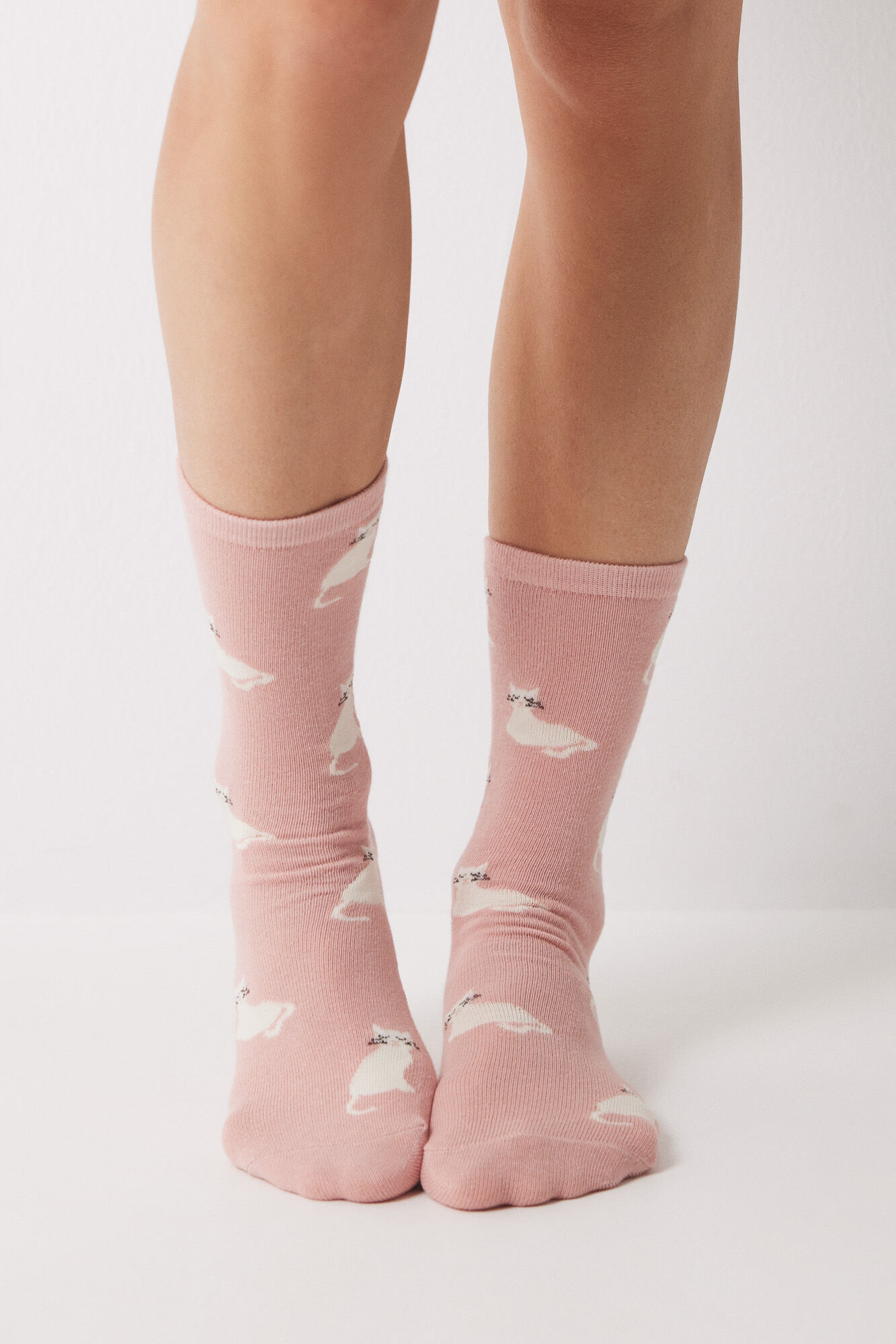 Women'secret Pacote de 3 meias altas de animais