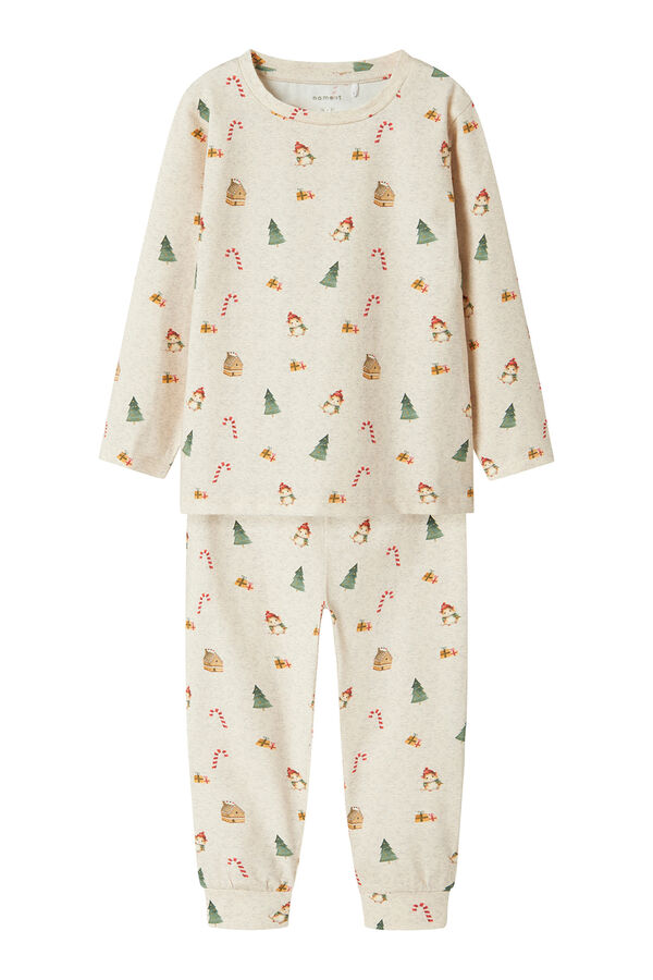 Name it Pijama navide&ntilde;o  beige