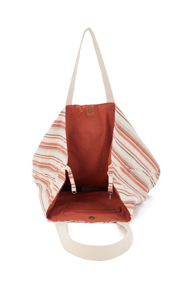 Abbacino  Bolsa playa algod&oacute;n naranja naranja
