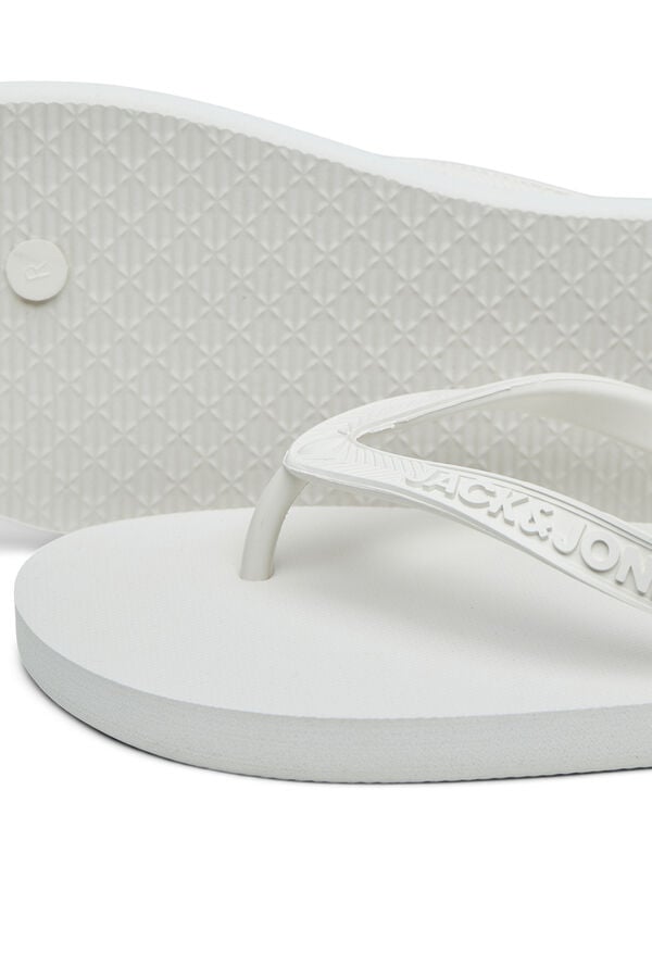 Jack & Jones Chinelo flip-flop logo cinzento