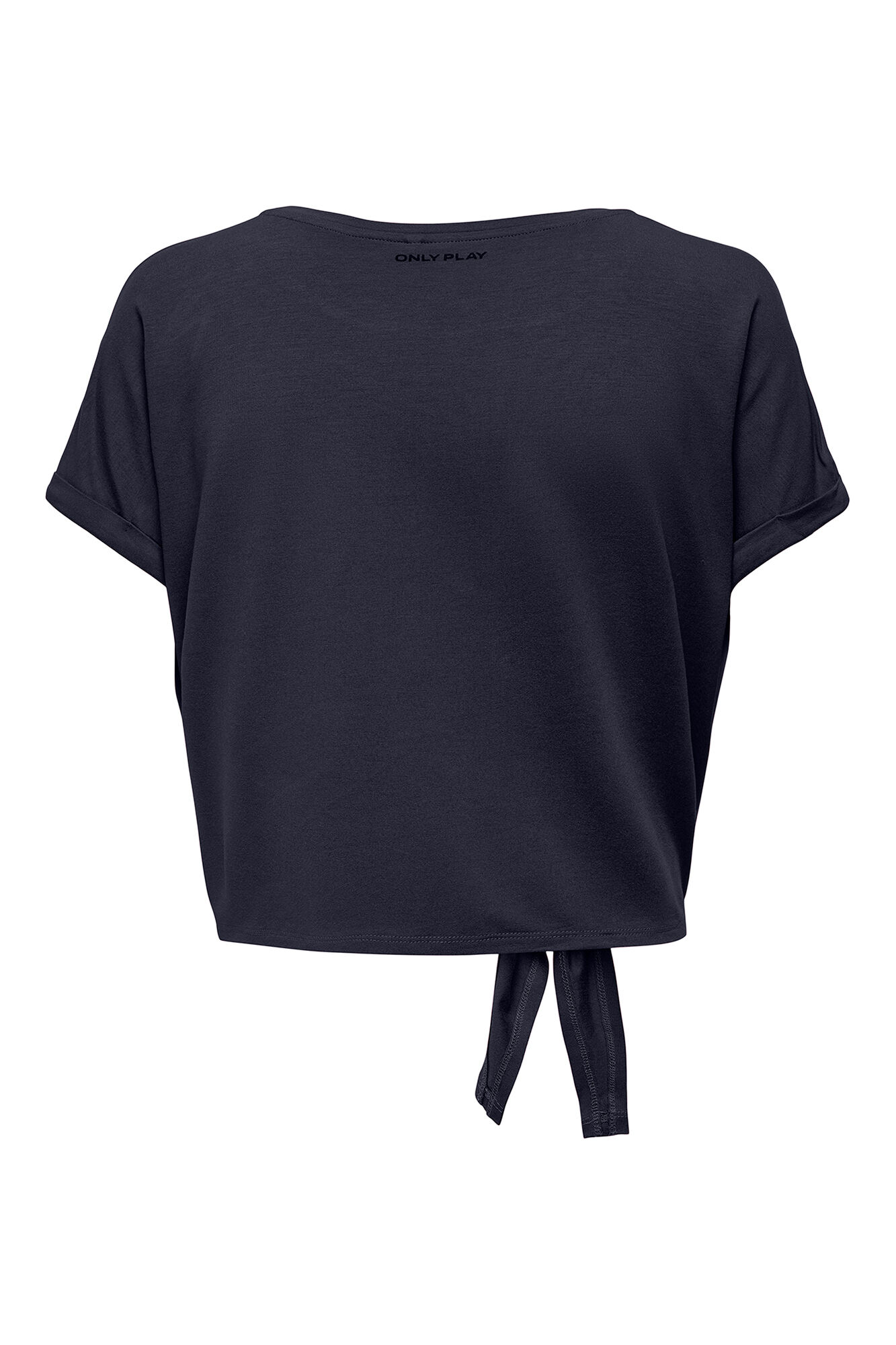 Only Play Camiseta crop con nudo