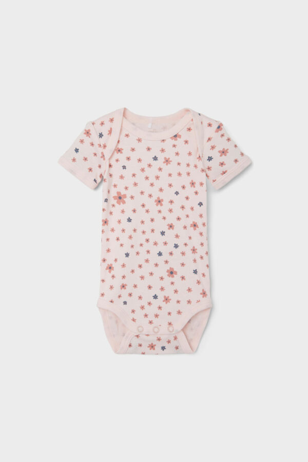 Name it Pack de 3 bodies manga curta rosa