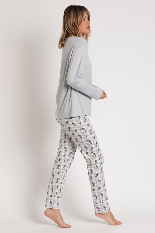 Admas Daisy voc&ecirc; &eacute; linda pijama feminino azul