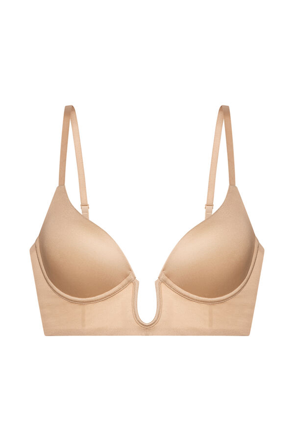 Dorina Sujetador demi con relleno fino Sublime Sculpt beige