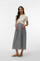 Mamalicious Falda midi Maternity gris