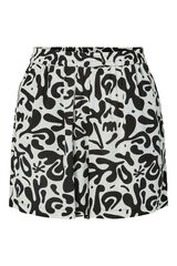 Pieces Cal&ccedil;&otilde;es em viscose ECOVERO&trade; estampados branco