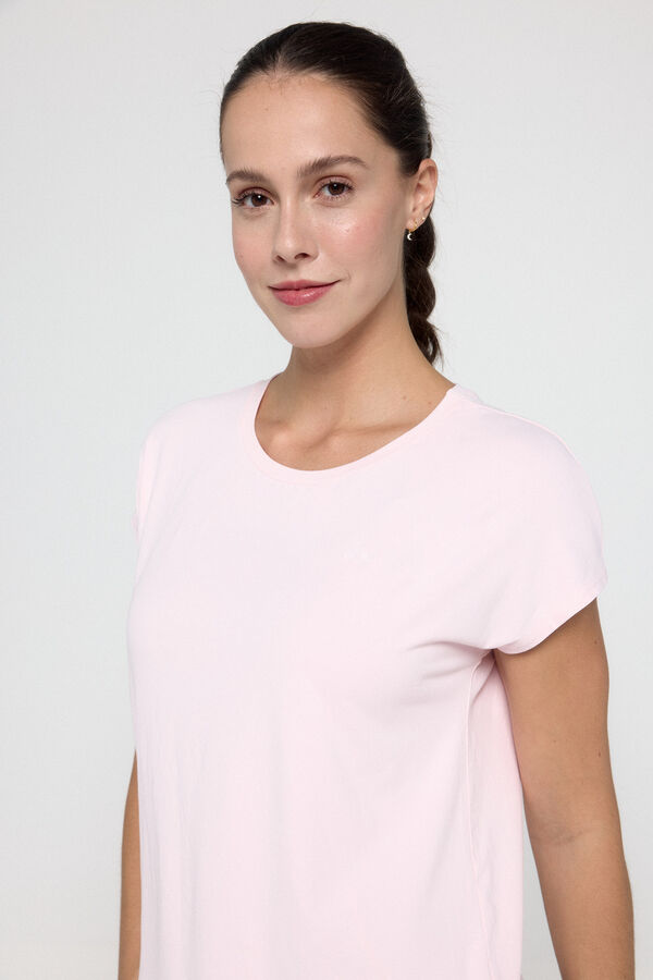 Only Play Camisola de manga curta borgonha