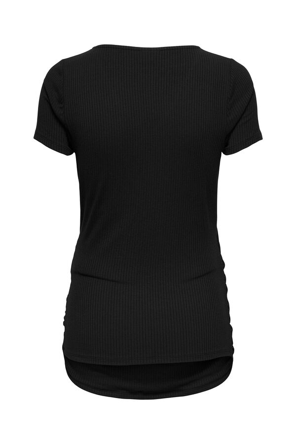 Only Maternity Top gola bico maternity preto