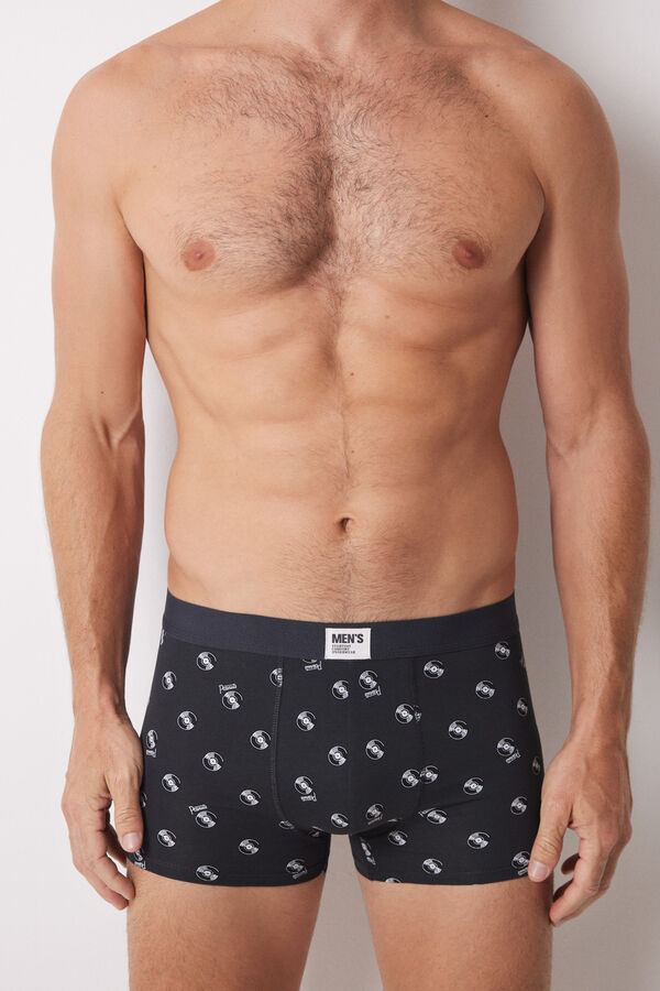 Women'secret Pack 2 calzoncillos b&oacute;xer algod&oacute;n Snoopy gris