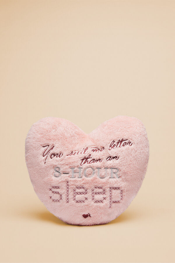 Women'secret Coj&iacute;n coraz&oacute;n La Vecina Rubia rosa