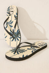 Women'secret Chanclas estampado Mickey Mouse blanco