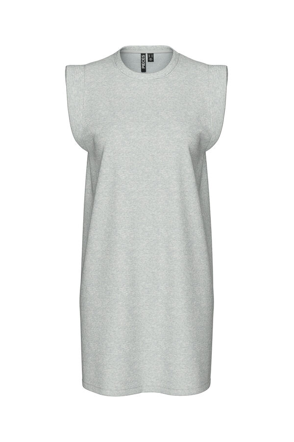 Pieces Vestido corto  gris