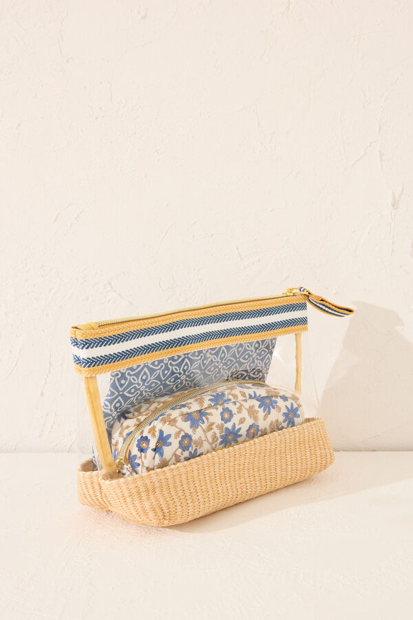 Women'secret Pack 3 neceseres estampado flores estampado