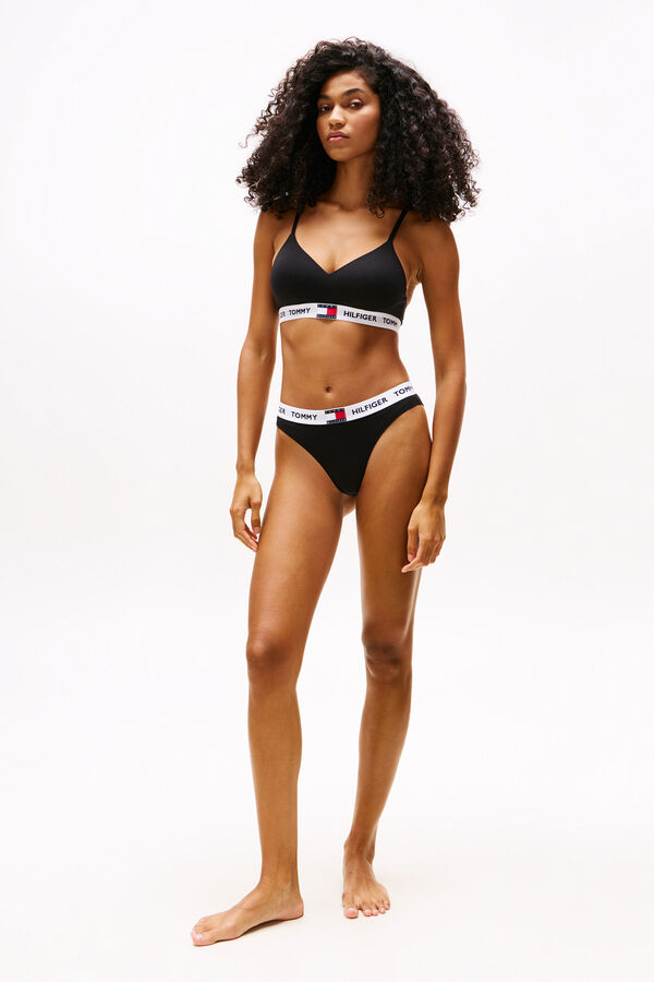 Tommy Jeans Suti&atilde; esportivo sem aro azul