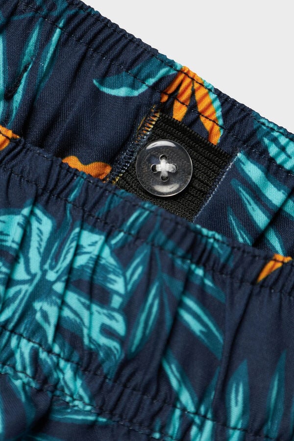 Name it Ba&ntilde;ador ni&ntilde;o estampado turquesa