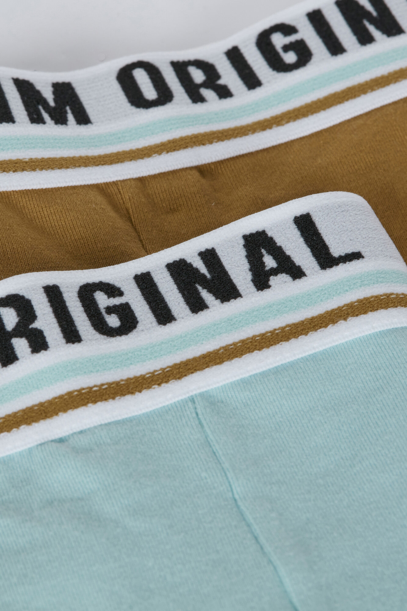 DIM Pack de 2 boxers de menino de estilo desportivo e cintura el&aacute;stica