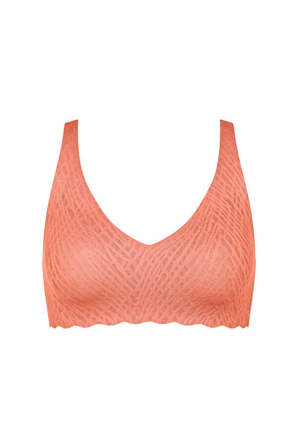 Sloggi Soutien sem costuras vermelho