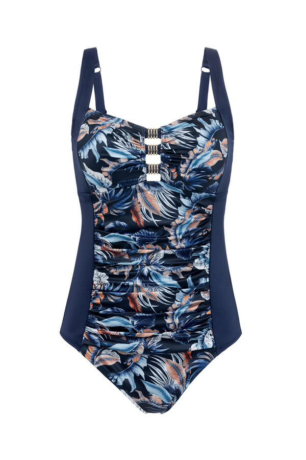 Dorina Ba&ntilde;ador con relleno fino azul