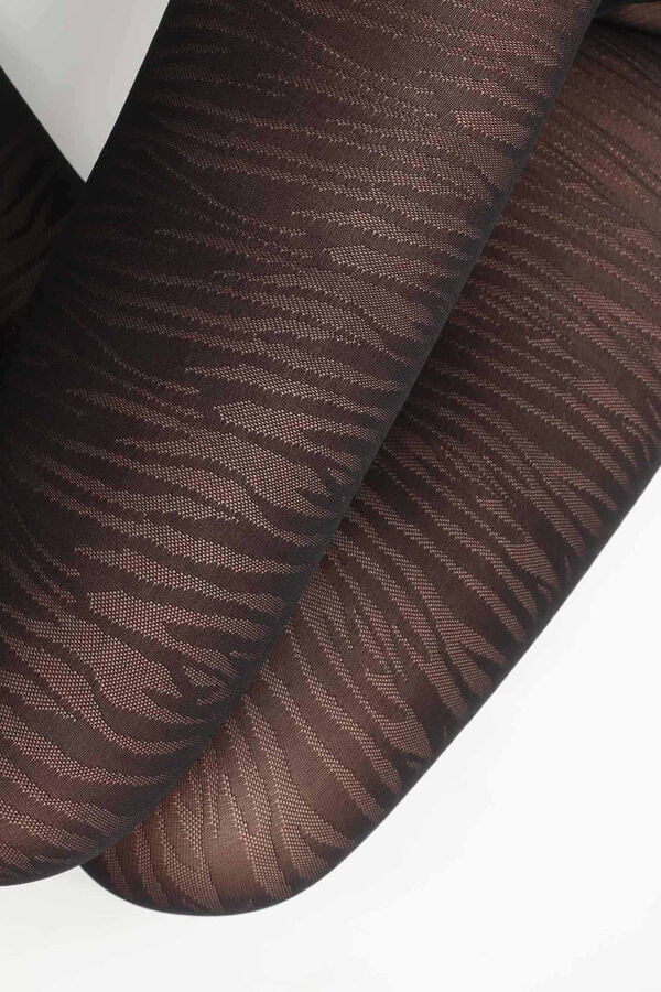 DIM Fantasia Style Le Croisé Collants - Preto preto