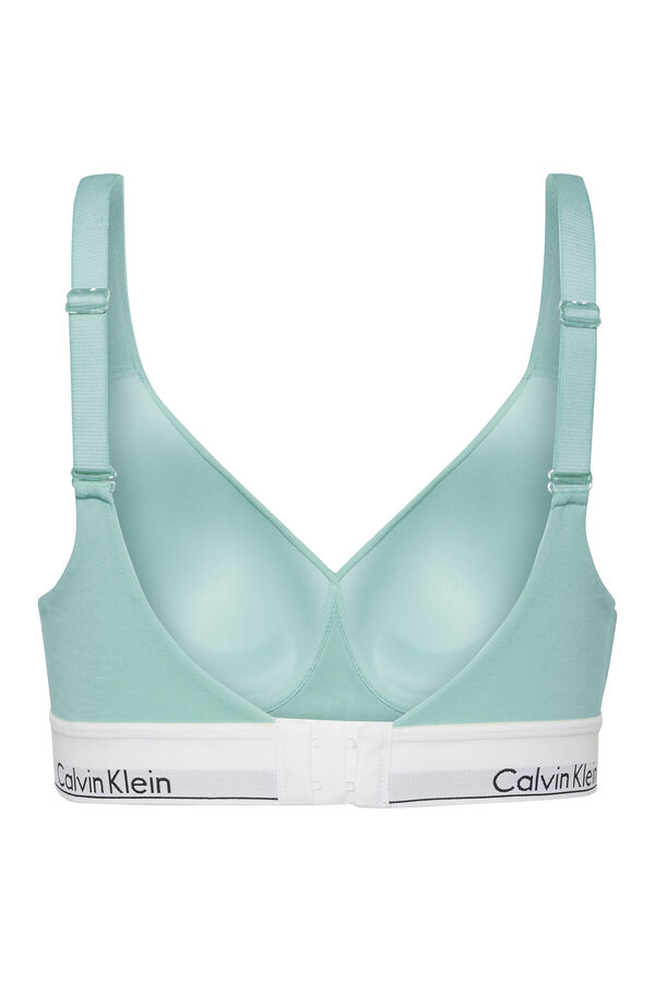 Calvin Klein Suti&atilde; Calvin Klein com enchimento e logo azul