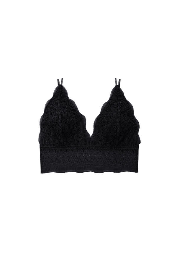 Womensecret Soutien crop top Amelia - preto preto