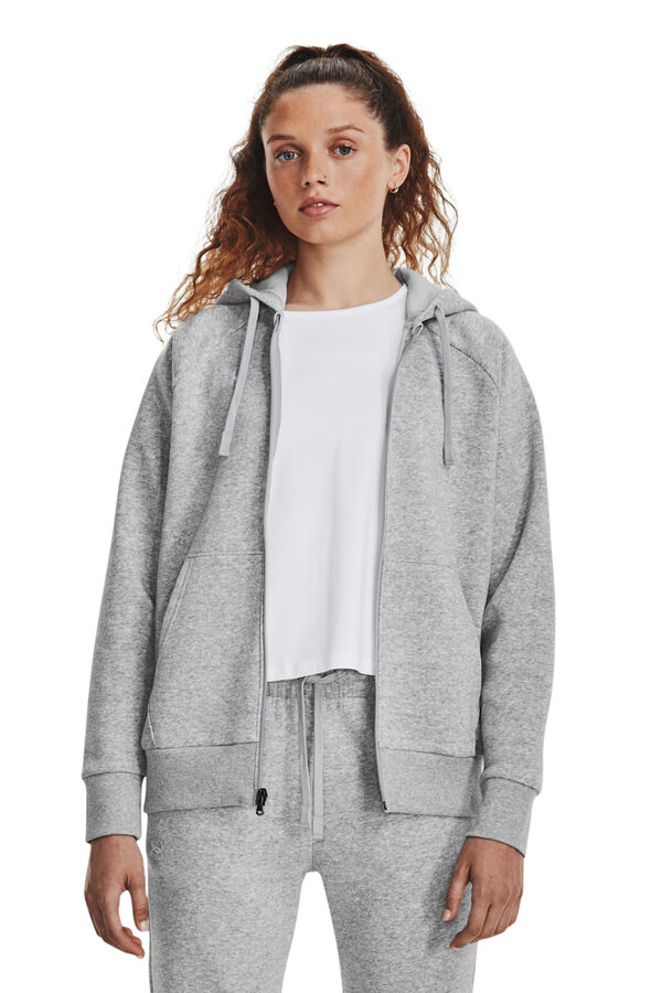 Under Armour Sudadera con capucha polar UA Rival grises gris