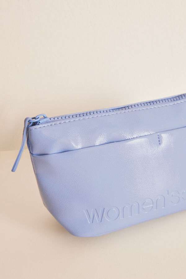 Women'secret Neceser peque&ntilde;o charol azul azul
