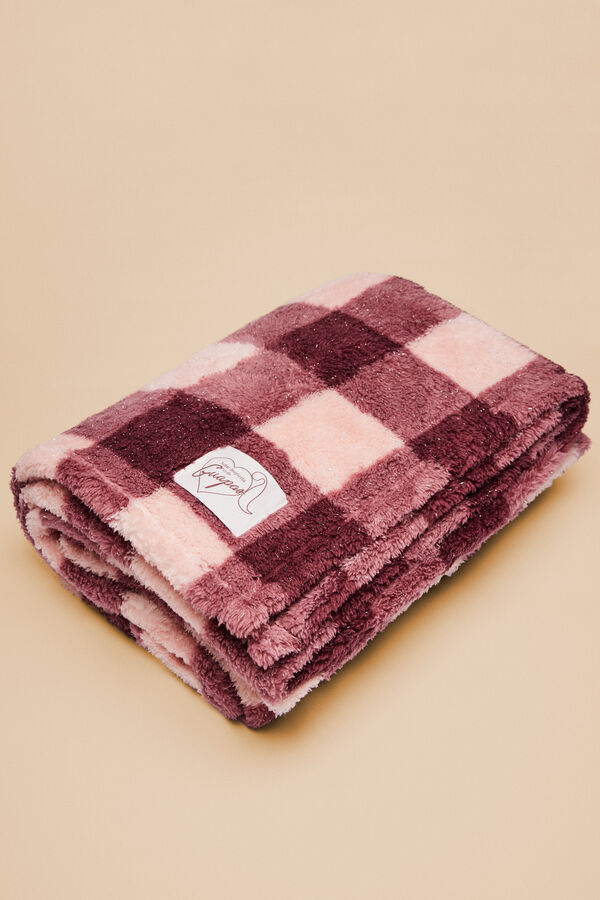 Women'secret Manta casa La Vecina Rubia rosa