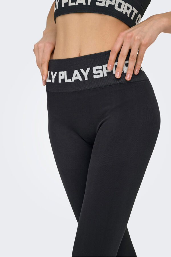 Only Play Calvin Klein blue logo drawstring swimsuit cinzento