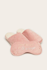 Women'secret Zapatillas casa La Vecina Rubia rosa