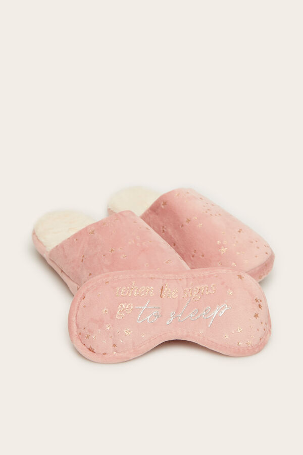 Women'secret Zapatillas casa La Vecina Rubia rosa