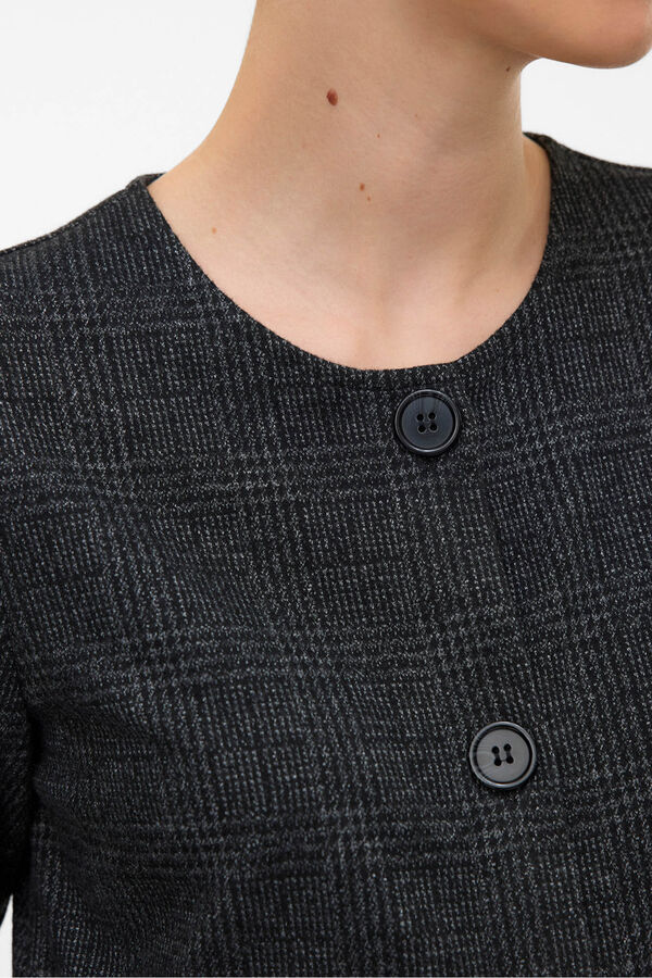 Mamalicious Blazer de gola redonda para maternity cinzento