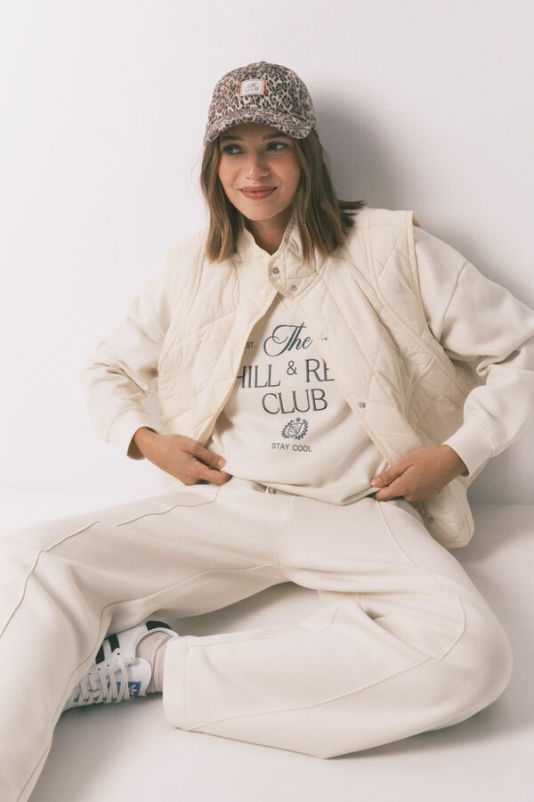 Women'secret Gorra felpa animal print estampado