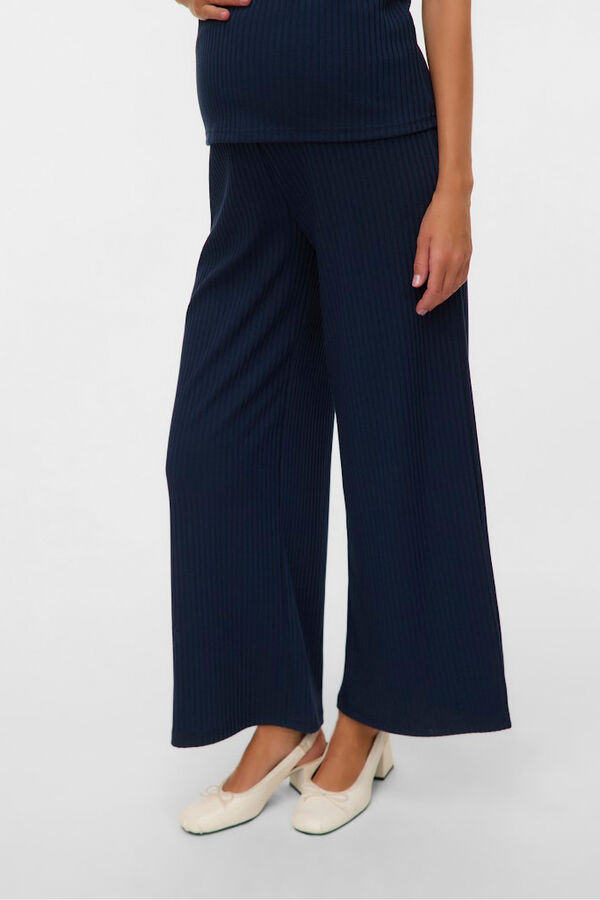 Mamalicious Pantal&oacute;n largo Maternity azul