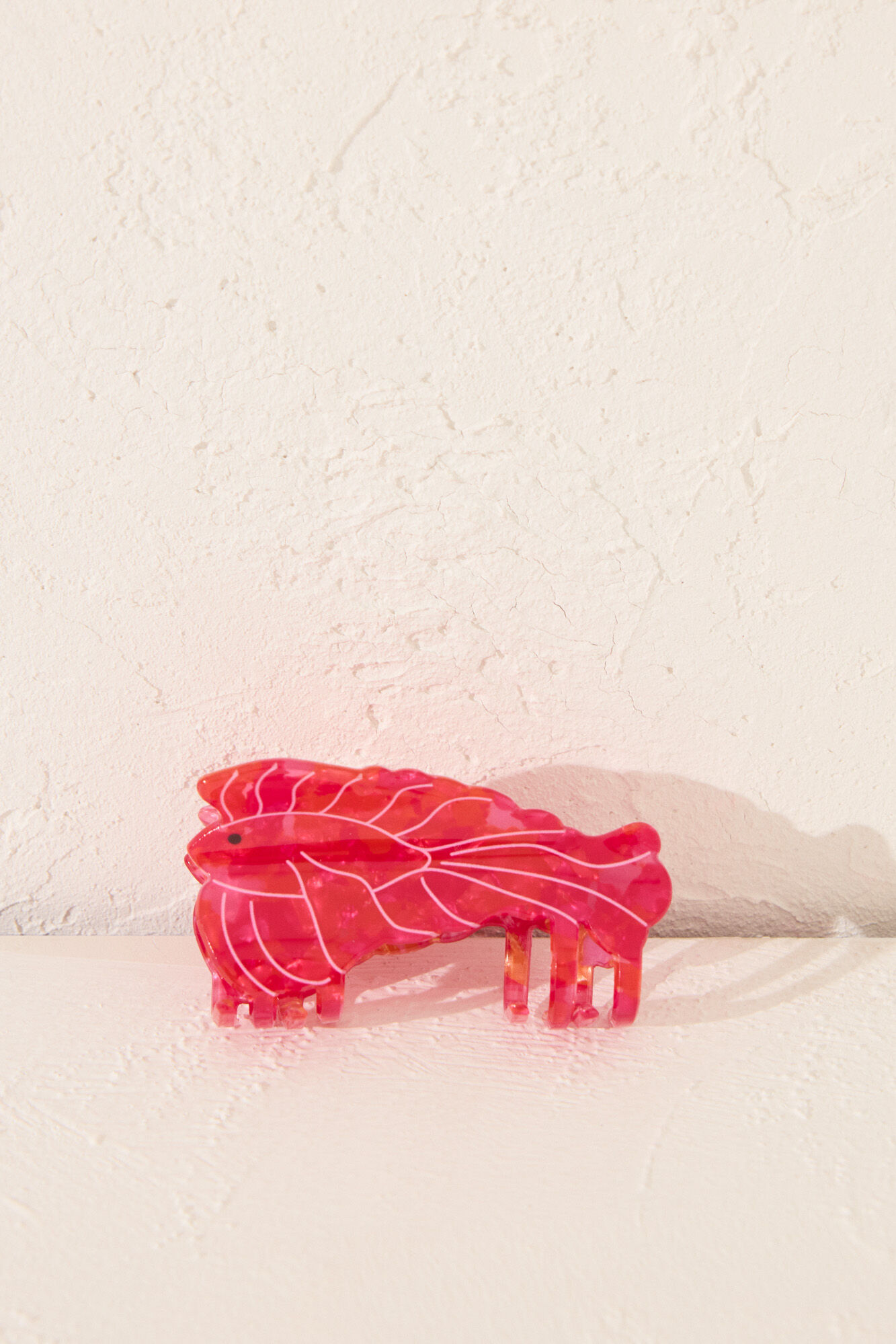 Women'secret Grampo de cabelo em formato de peixe vermelho