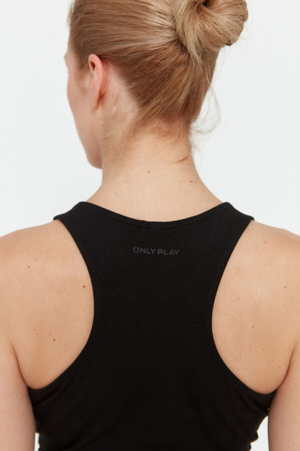 Only Play Top preto  preto