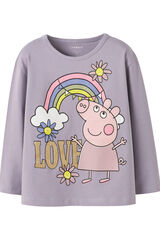 Name it T-shirt Peppa Pig rosa