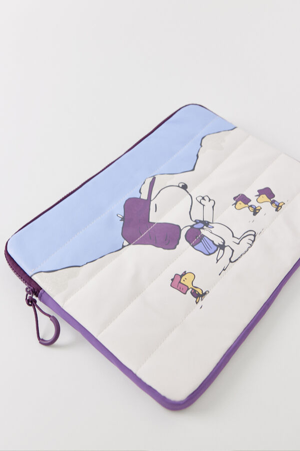 Women'secret Funda ordenador morado Snoopy  morado/lila