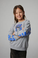 Name it Sudadera de Stitch de ni&ntilde;a gris